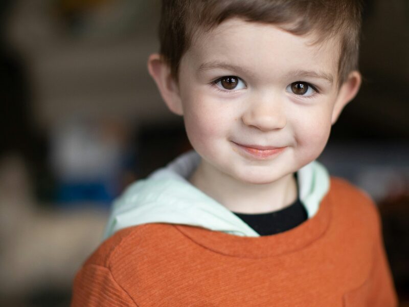 Smiling young child
